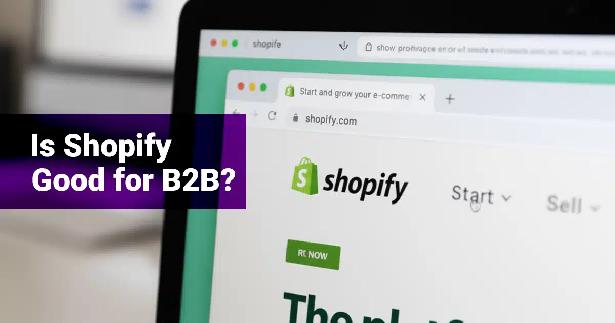 Is Shopify Good for B2B