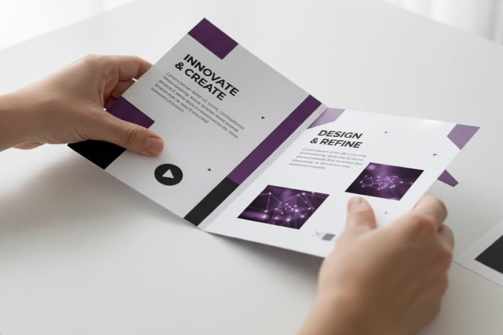 How to Make a Three-Fold Brochure