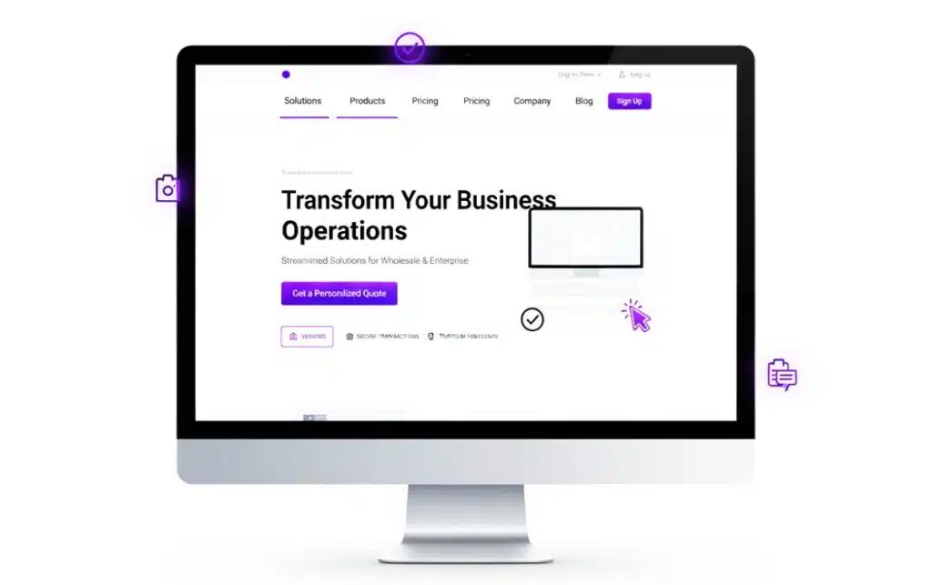 good B2B website