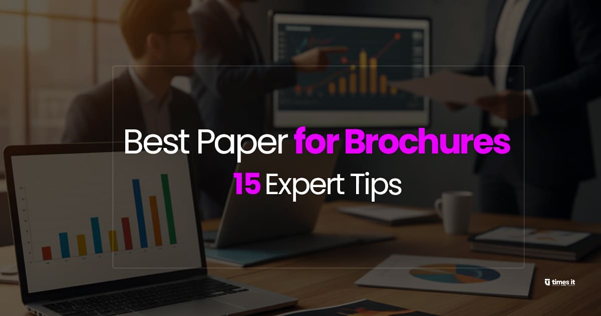 what paper to use for brochure printing