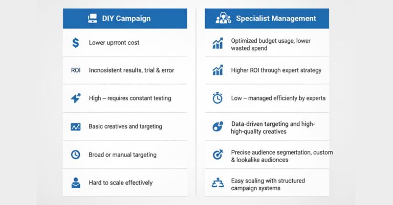 Bar graph comparing the hourly rates for different tiers of Facebook Ads expertise, from Entry-level Freelancer to Agency, vital for budgeting when learning How to find Facebook ads specialist.