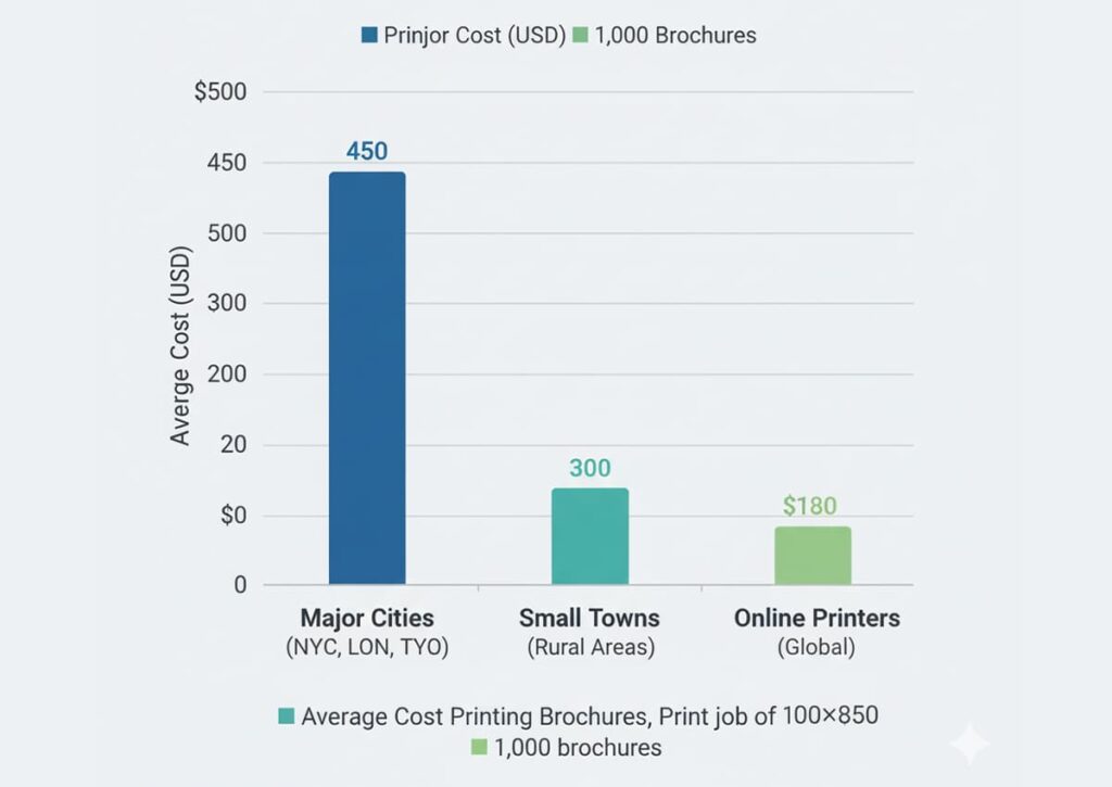 How Brochure Printing Rates Are Calculated