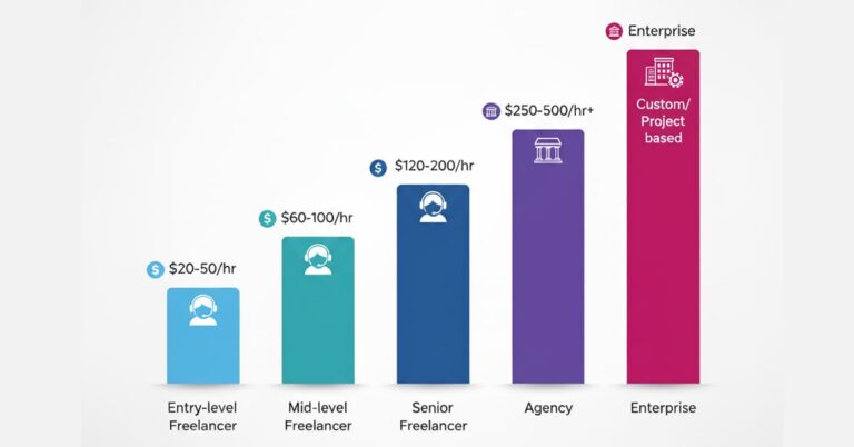 Diagram showing the three factors that control Facebook Ad costs: Bid Amount, Ad Quality, and Expected Action Rates, information vital for knowing How to find Facebook ads specialist who can manage them.