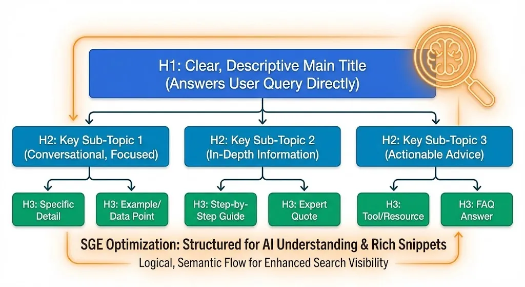 SGE-optimized header structure