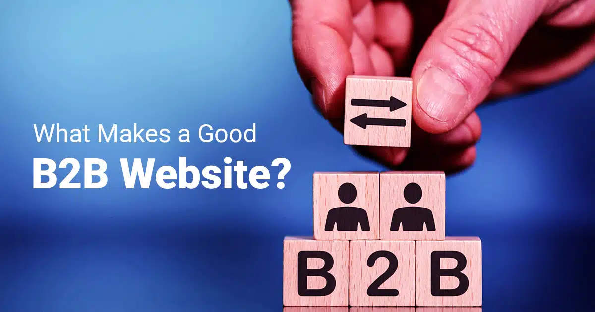 good B2B website